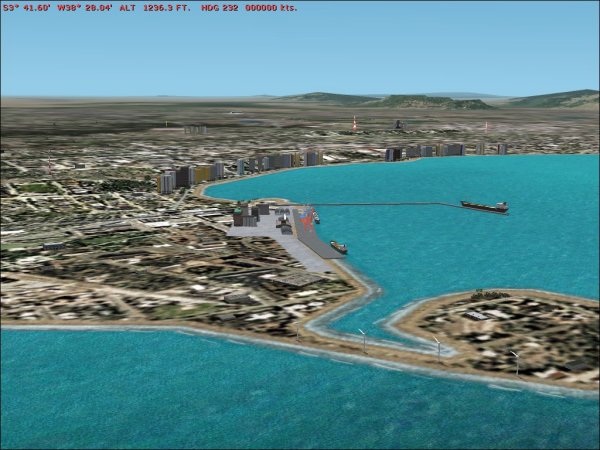 Fs2002/Fs2004 Scenery Fortaleza City At Northeast In Brazil(Br)
