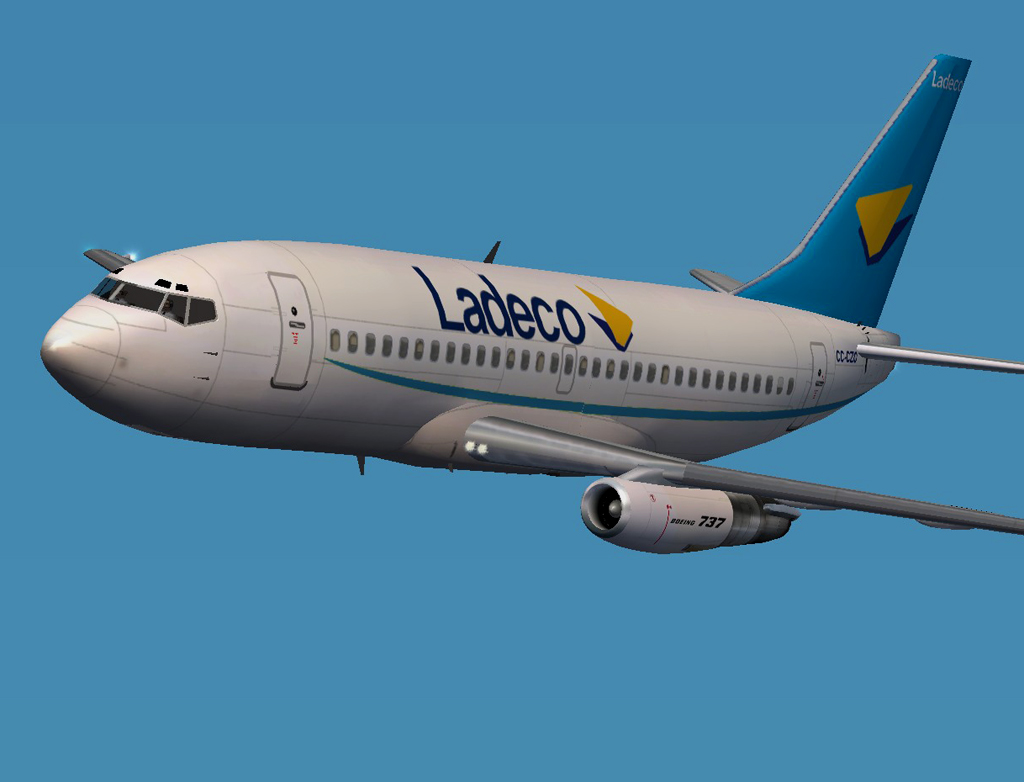 Ffx Ladeco 737-200 2004 Updated This Is The Boeing 737-200 Project For Flight Sim 2002