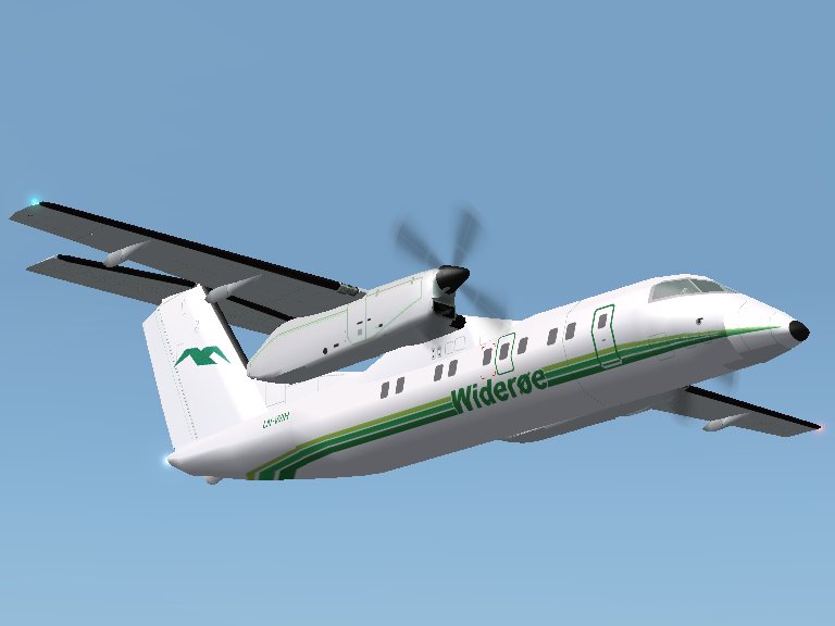 Fs2004 Dehavilland Dash8-103B