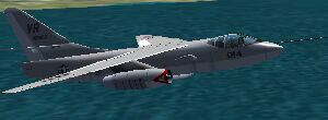 Cfs2/Fs2002/Fs-9 Eka-3B Skywarrior Ew/Tanker Skywarrior Biggest And Heaviest Aircraft Ever