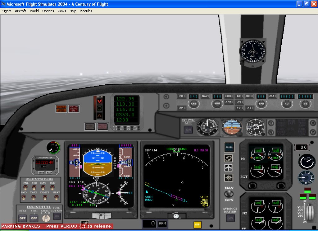 Fs2004 Gulfstream Aerospace G100 Panel