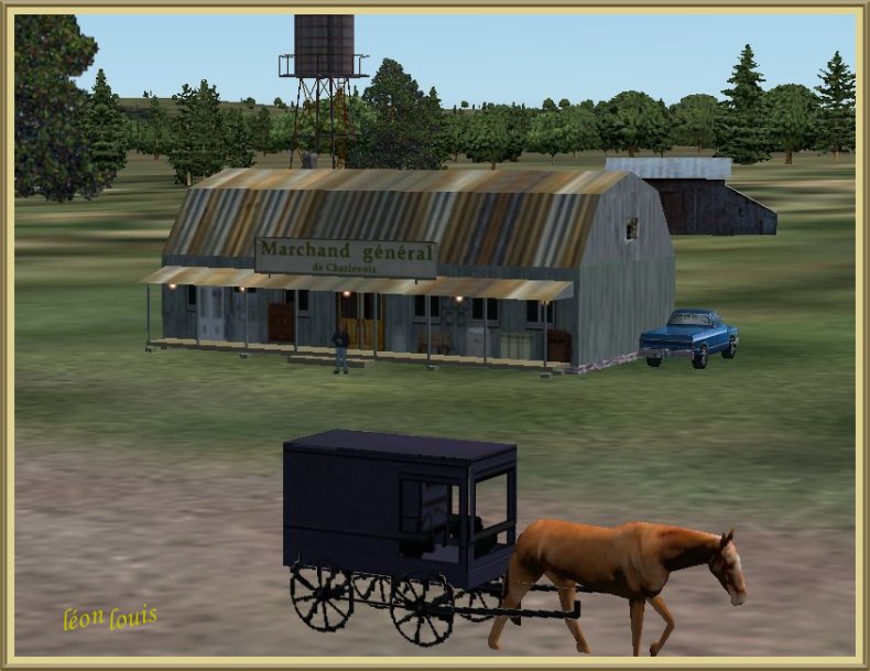 Québec Short Hops For Fs9 Kamouraska Cll2 This Scenery Is Located On The South Shore Of Th — 1