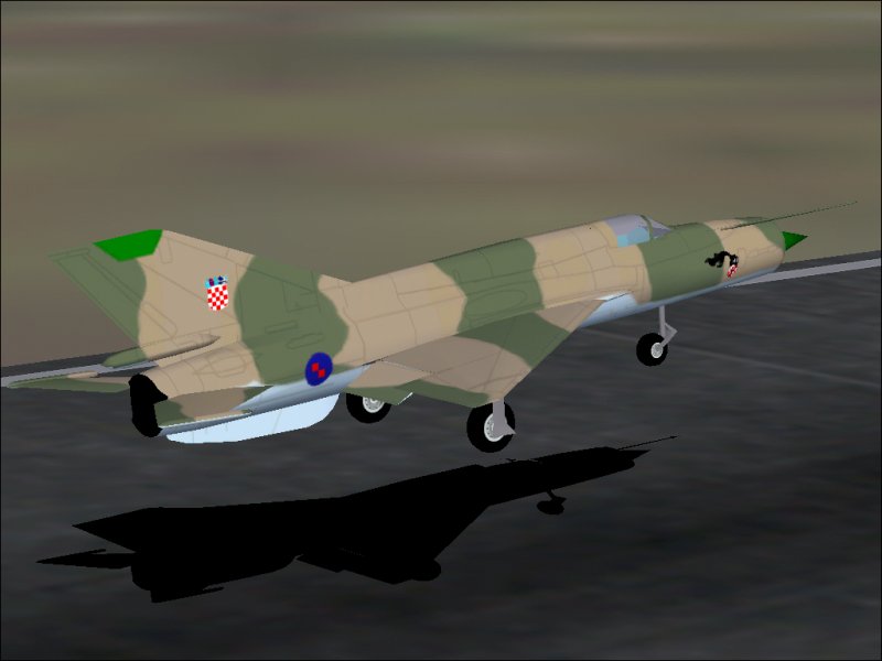 Mig-21Bis For Ai Traffic Mig-21 For Use As Ai Traffic
