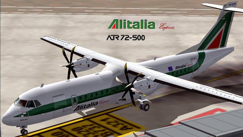 Atr72-500 For Fs2002, By Francisco Sánchez-Castañer