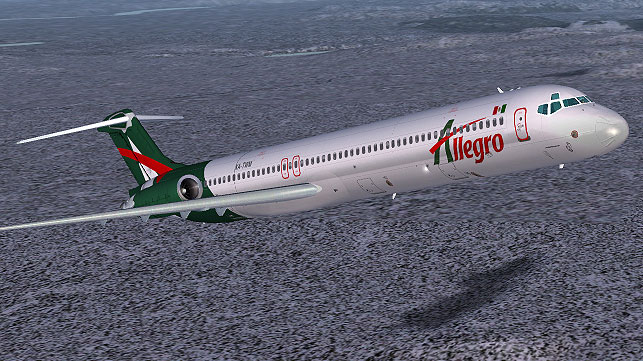 Fs2004 Allegro Airlines Md-83 — 1
