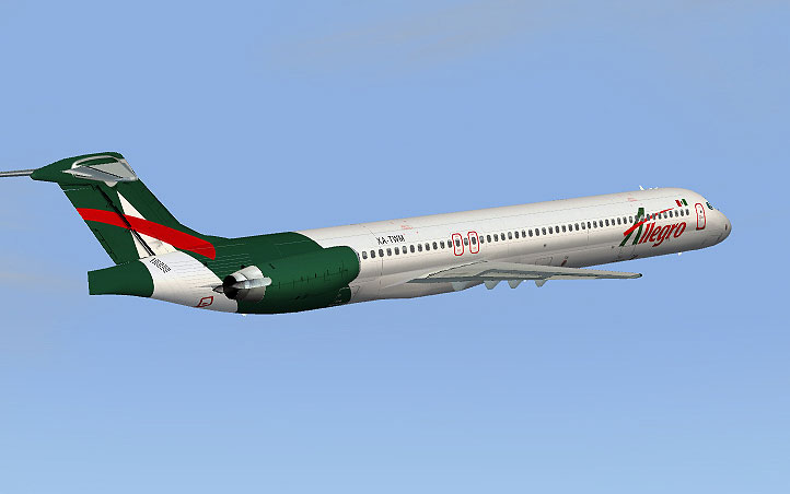 Fs2004 Allegro Airlines Md-83