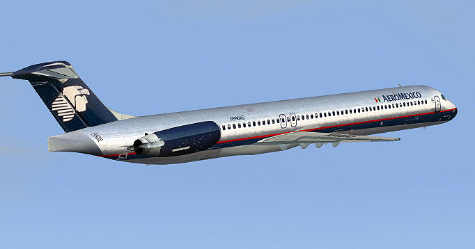 Fs2004 Aeromexico Mcdonnell Douglas Md-83 Aeromexico Has Seen Throughout Its History A Maj — 1