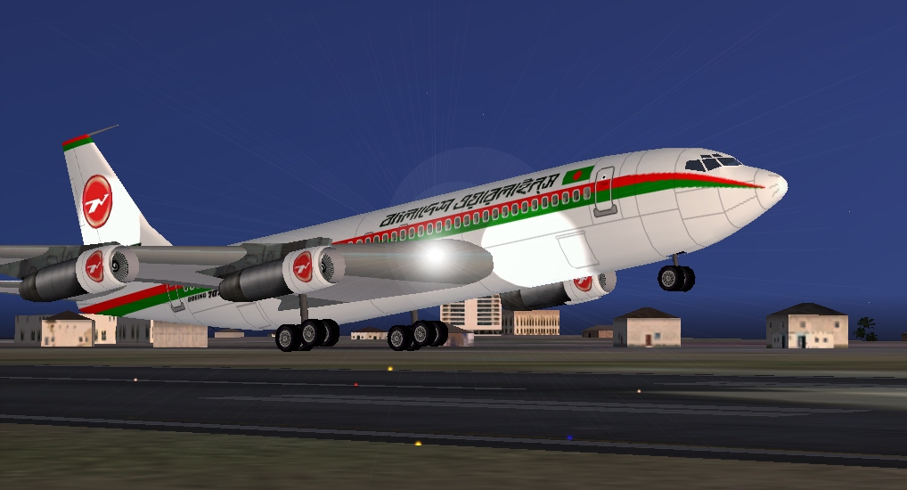 Biman Bangladesh Airlines Registration: S2-Abn The Boeing 707-351C, Played A Great Role In
