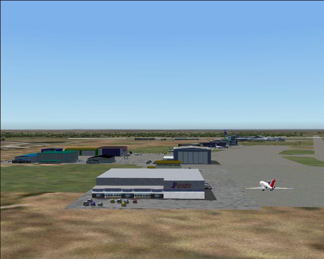 Saskatoon Saskatchewan, Canada Cyxe This Is Our Little Airport .All The Buildings Are Hand