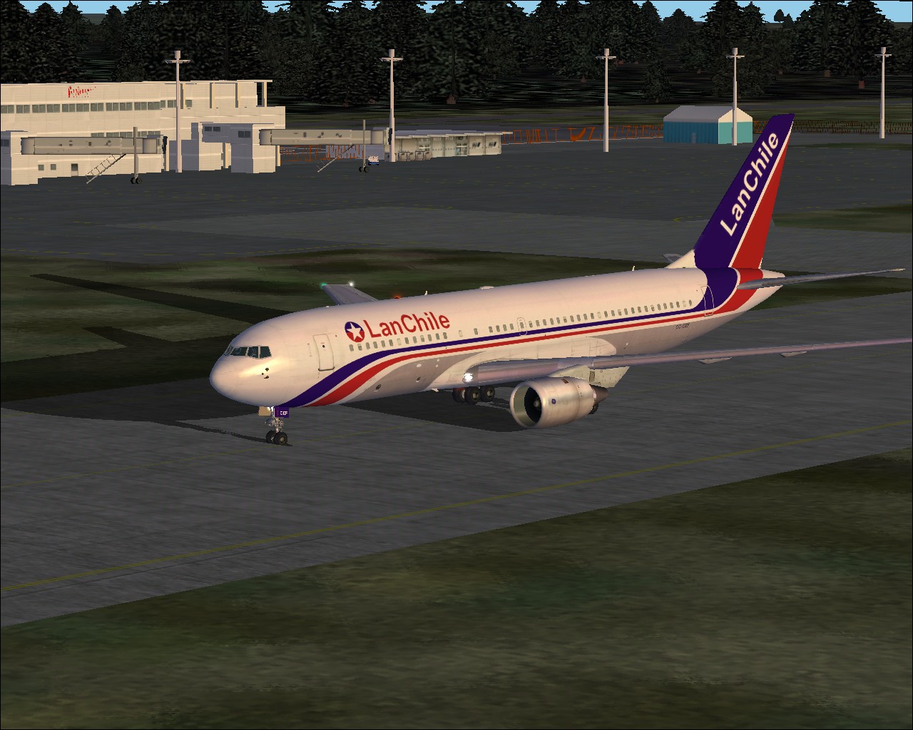 Lan Chile Ifdg Boeing 767-200/400- Model : Albert Bouwman Fde : Albaro Villegas Master Tex