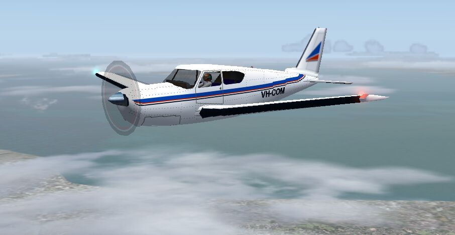 Fs2004 Piper Comanche 400 By Mark Dickinson