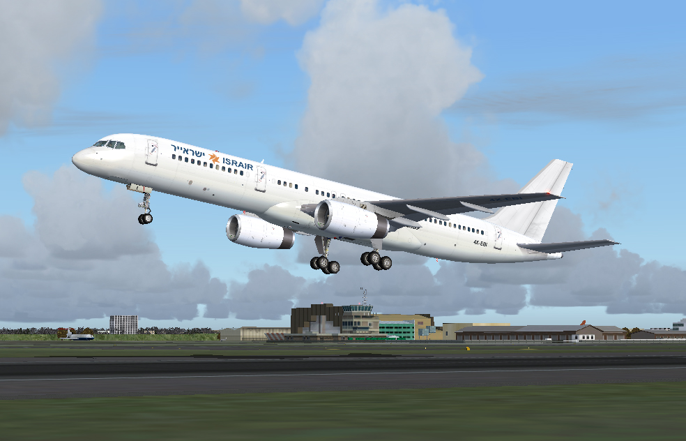 Fs2004 Israel Airlines Boeing 757-200 Professional Package Includes All The Boeing 757-200