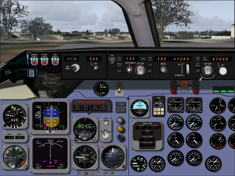 Panel For Fs2004, By Ken Mitchell This Panel Was Made For The Md80 Series Aircraft Ken Mit