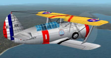 Fs2002 Fs9 Curtiss Sbc-4 Helldiver Long Beach Reserves This Is A Repainted Version Of Paul
