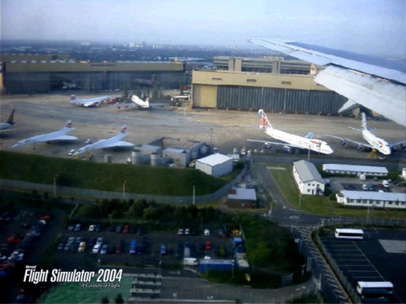 Splash Screen For Fs2004 Today, The 24 October 2003, Was The Day Of The Last Commercial Fl