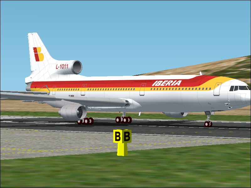 Fs2002 Lockheed L-1011 Iberia The Two And Onlys L-1011 Leased In 1998 By Iberia, Each One