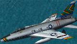 Fs2002 F-100D Super Sabre This Is A Textures Repaint Of My F-100D In The Markings Of The 4 — 1