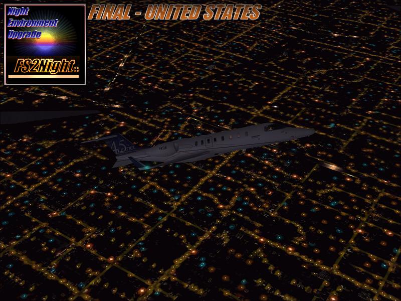 Fs2Night (Night Environment Upgrade) - Fs2004 Textures