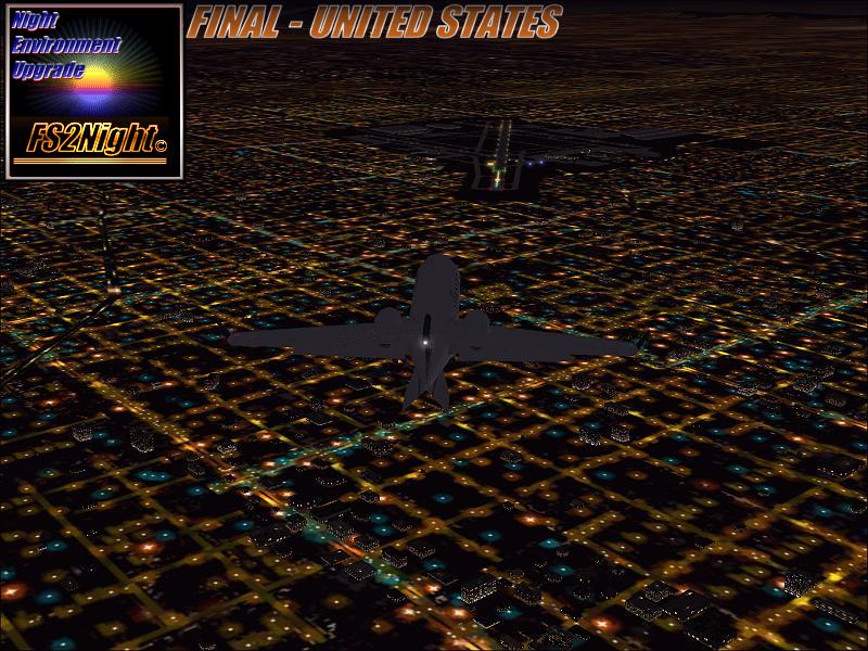 Fs2Night (Night Environment Upgrade) - Fs2004 Textures