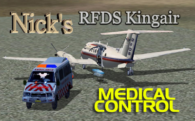Fs2004 And Fs2002: Medical Control Gauge For Mike Hills Rfds Kingair B200 This Gauge Contr