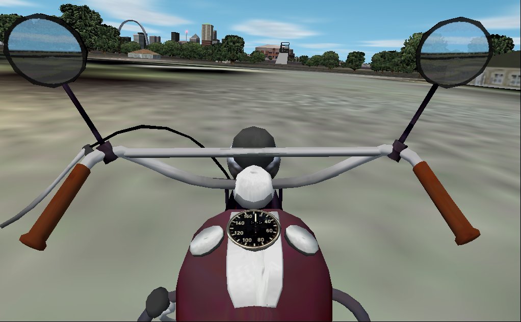 Fs2004 1941 Indian 4 Motorcycle See Great Fs2004 Scenery Up Close!