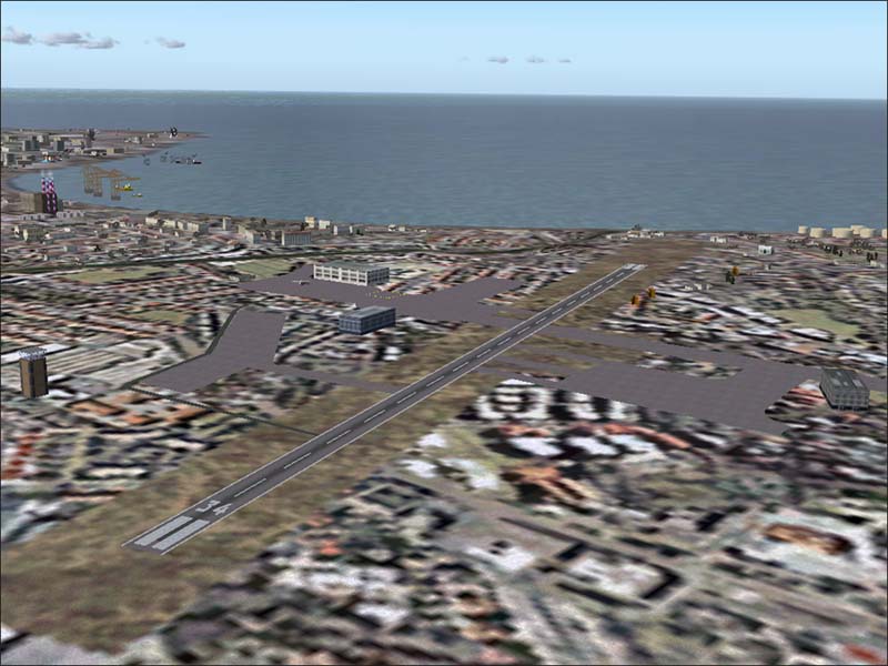 Haifa Airport (Llha) Scenery Addon V1.1 For Fs2004 By Ido Rosenthal — 1