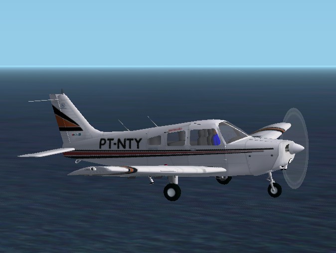 Fs2002 Emb-712 Tupi - Aeroclube De Sao Paulo Aircraft Monomotor, Equiped With Fixed, Entir