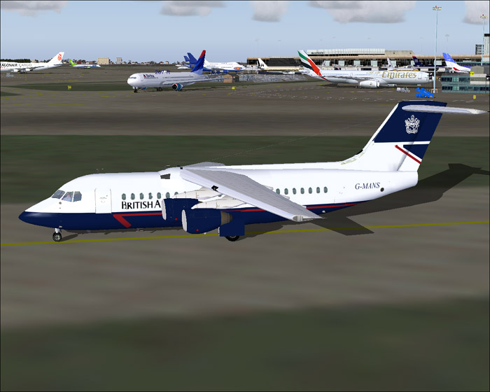 Fs2002 British Aerospace Bae146 Original Model By Jon Murchison