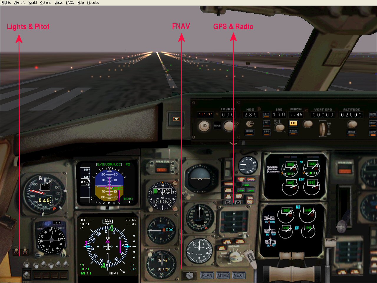 B757 / B767 Panel For Fs2002 / Fs2004 A Panel For The Wonderful B757S And B767S That Are A