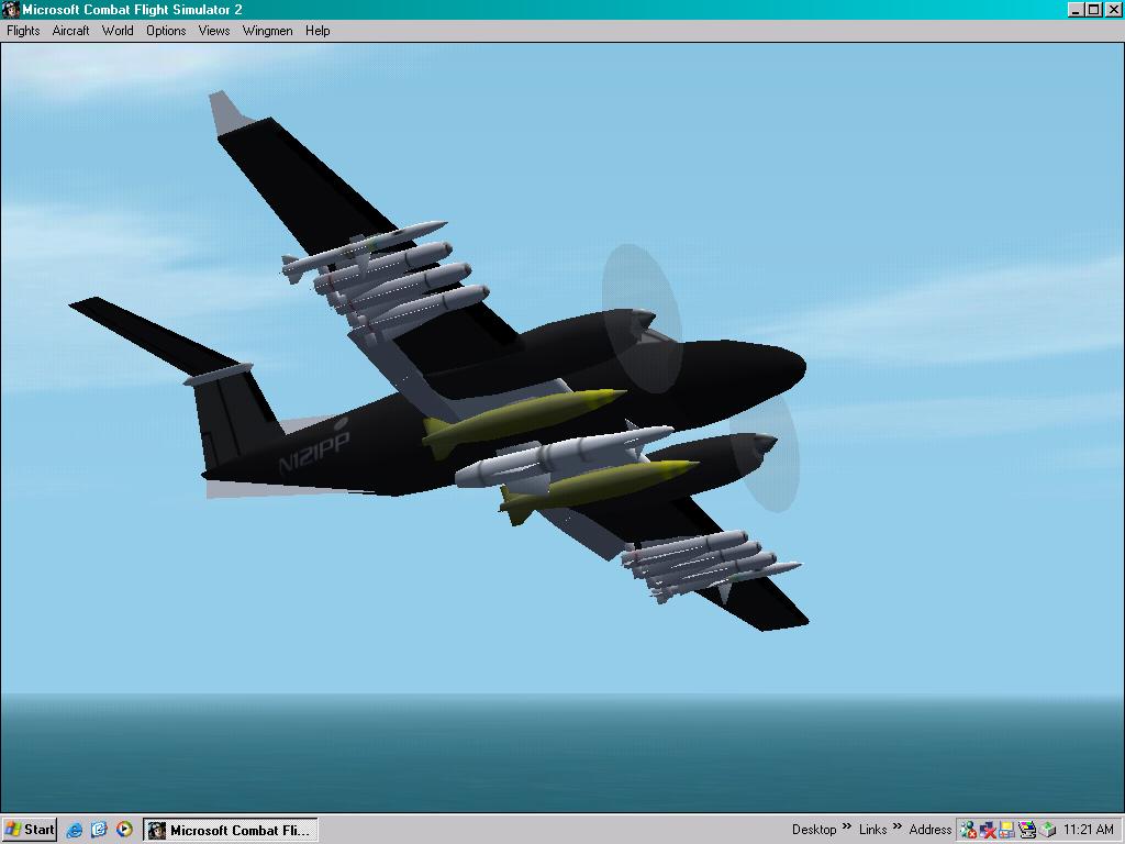 Cfs2/Cfs3 Black Ops King Air 350 This King Air Is A Highly Modified And Armed To The Teeth