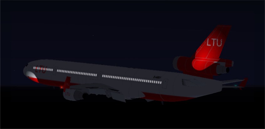 Fs2002 Aircraft - Boeing-Mcdonnell-Douglas Md11 Ltu New Colours Ltu Does Not Longer Own Th