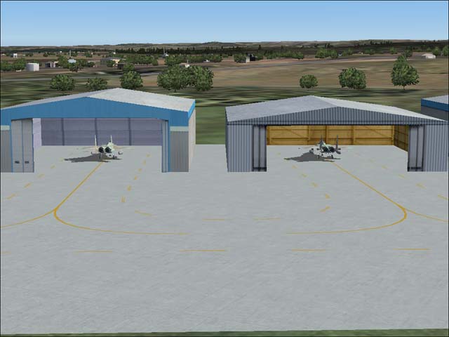 Tel Nof Scenery Addon V1.1 For Fs2004 This Addon Will Add Gates And Taxiways To Tel Nof Ai