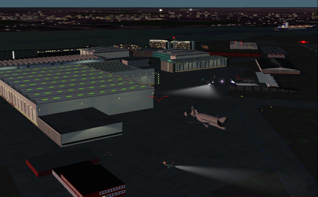 Fs2002/Fs2004 Scenery For Hamburg-Finkenwerder (Edhi) Version 3.5