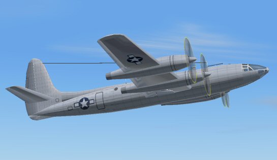 Fs2002/Fs2004 Republic Xf-12/Xr-12 Rainbow The Rainbow Was A Recon Plane Developed At The