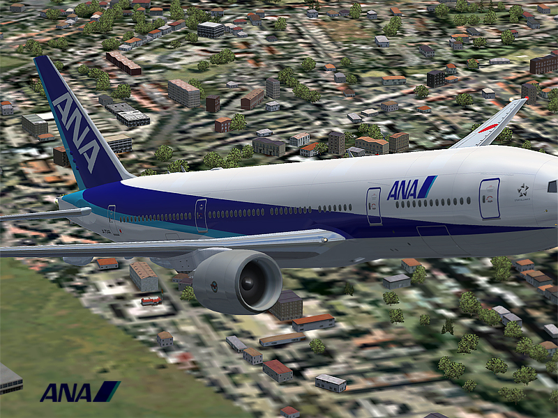 Meljet Boeing 777-200 (Fs2004/Fs2002) All Nippon Airways (Ja704A) This Orginal Aircraft Is — 1