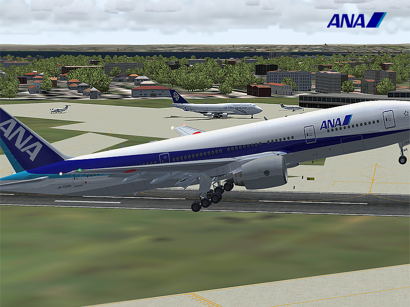 Meljet Boeing 777-200 (Fs2004/Fs2002) All Nippon Airways (Ja704A) This Orginal Aircraft Is