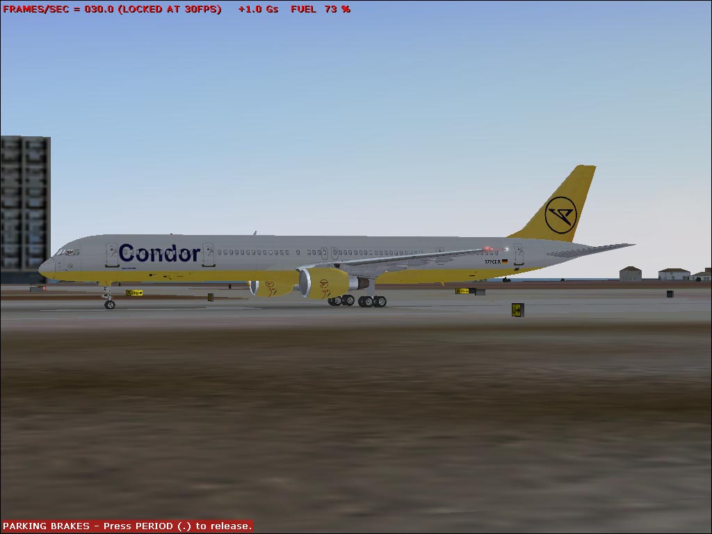 Fs2004 Continental Boeing 757-300 By Alexei Yarlykov (B753Pwvc.zip) In An Condor Livery