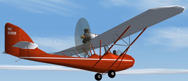 Fs2004 Curtiss Wright Cw-1 Junior The Cw-1 Was Curtiss Wrights Attempt To Enter The Light