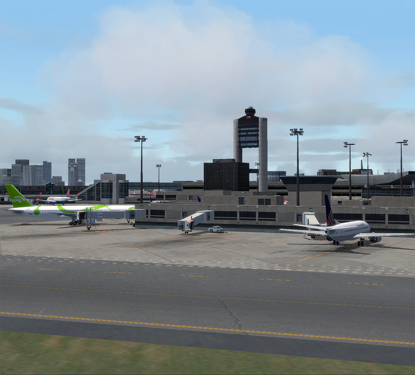 Boston Logan For Flight Simulator 2004 By George Grimshaw