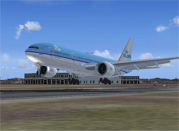 Boeing 777-200Er Mr Mkiii Klm Ph-Bqc Chichen-Itza Meljet Boeing 777-200Er For Fs2002 Versi