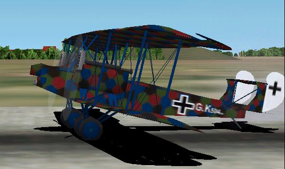 Fs2002 Aeg G.iv-K Grossflugzeug 1918 Allgemeine Elektrizitaets Gesellschaft (Aeg) German S