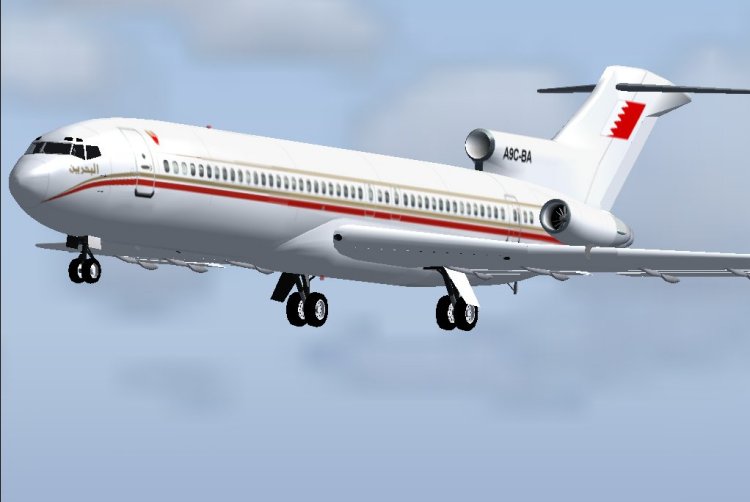Fs2004 Bahrain Royal Flight B727-2F2