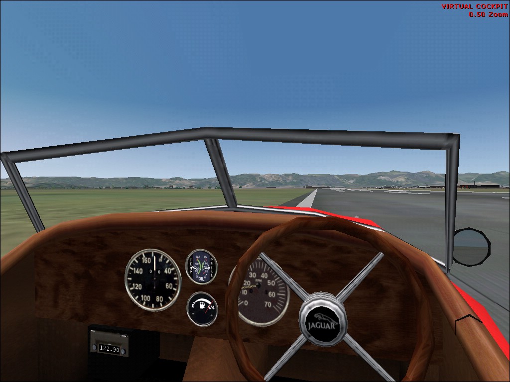 Fs2004 Jaguar Xk-120 Just For Fun A Classic Personal Sports Car To Explore All The Beautif