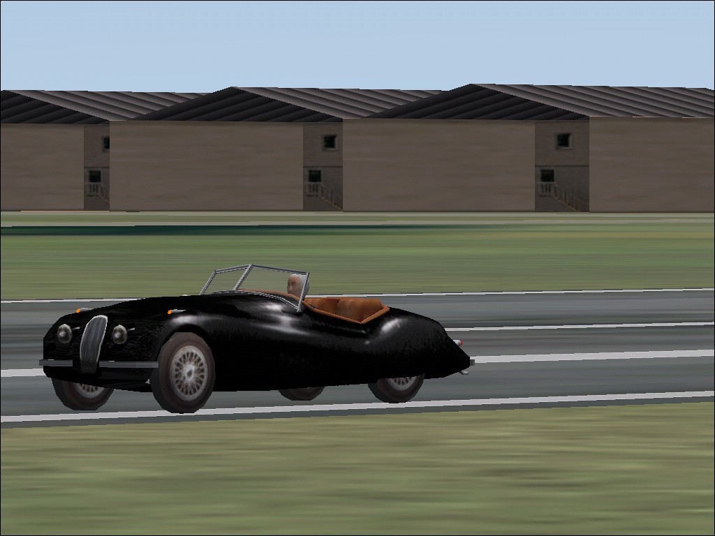 Fs2004 Jaguar Xk-120 Just For Fun A Classic Personal Sports Car To Explore All The Beautif
