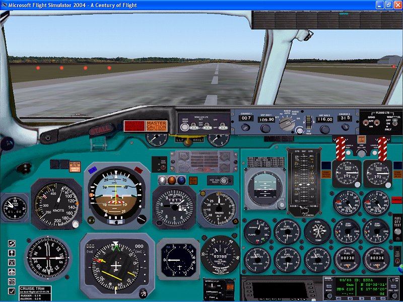 Fs2004 Dc9-41/-21 Panel And Aircraft