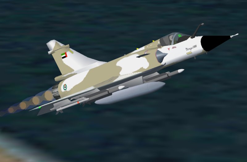 Fs2002 Uae Air Force Mirage 2000-5