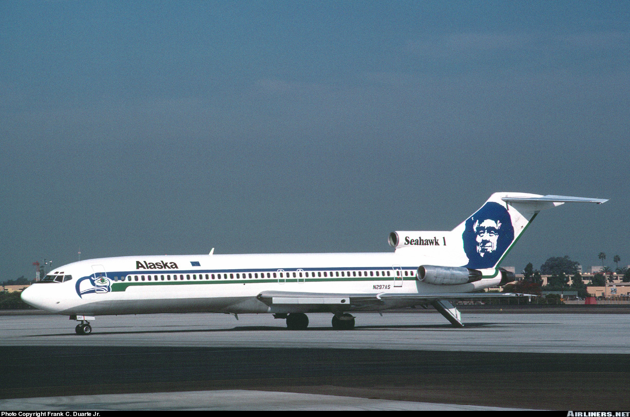 Alaskas Boeing 727 N297As For Fs2002 During The Late 1970S And Early 1980S, Alaska Airline
