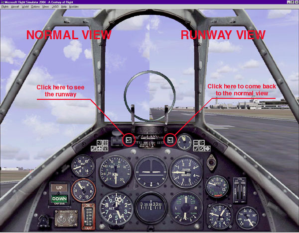 Fs2004 Supermarine Spitfire Panel This Panel Is Based On The Default Cfs Panel