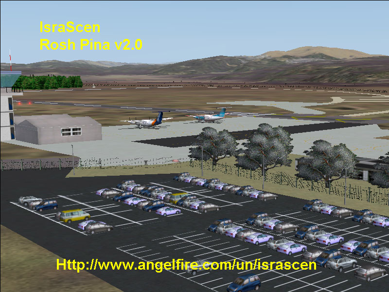 Rosh Pina Airport (Llib) Scenery Addonn V2.0 For Fs2004 This Version Is Made From A Aerial
