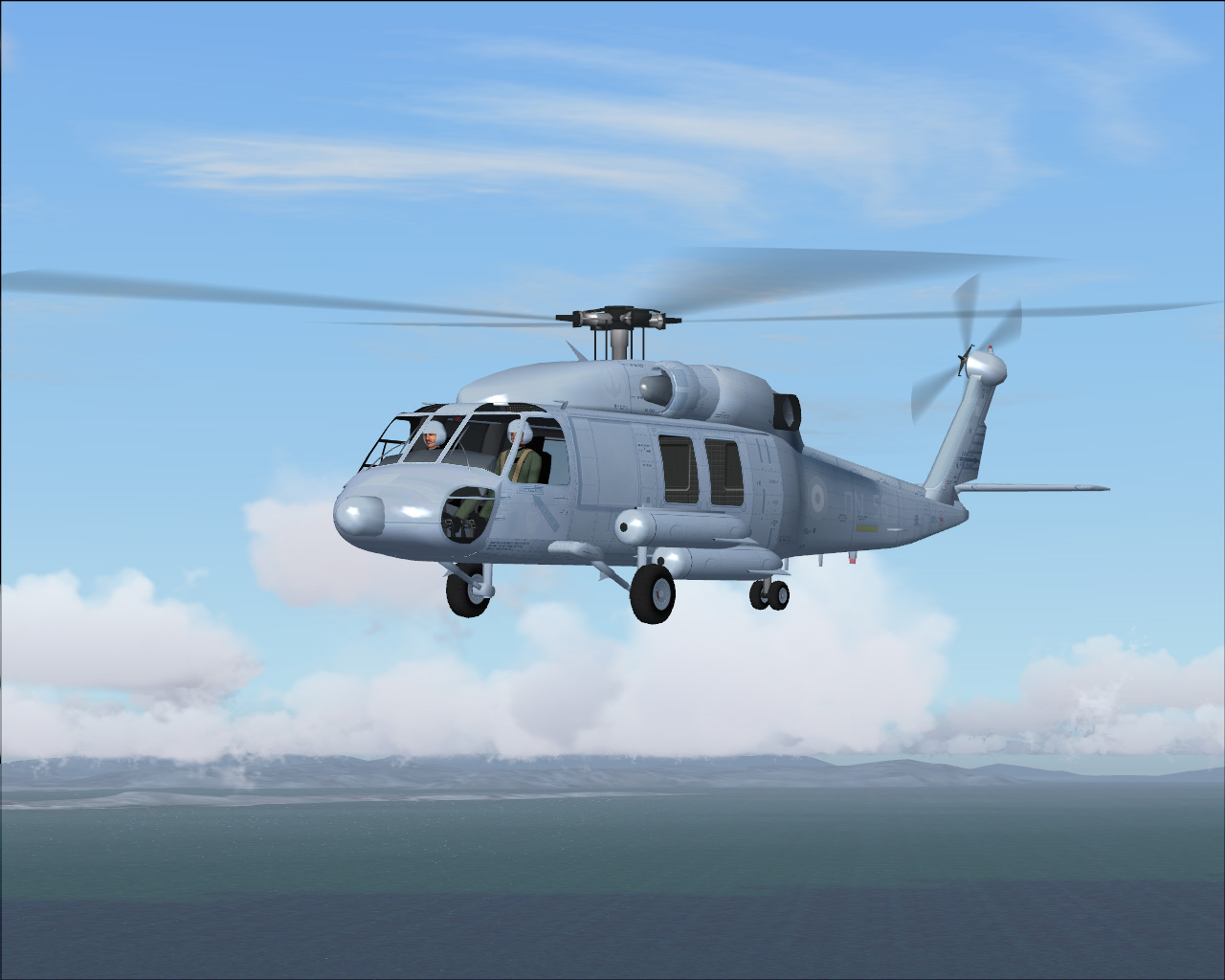 S-70 B-6 Aegean Hawk Textures Repaint And Modify By Angelos Hatzikatakos Original Model By